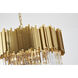Canada 18 Light 28 inch Gold Chandelier Ceiling Light